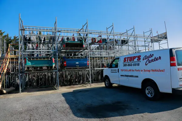 Auto salvage yard in Frederick, MD